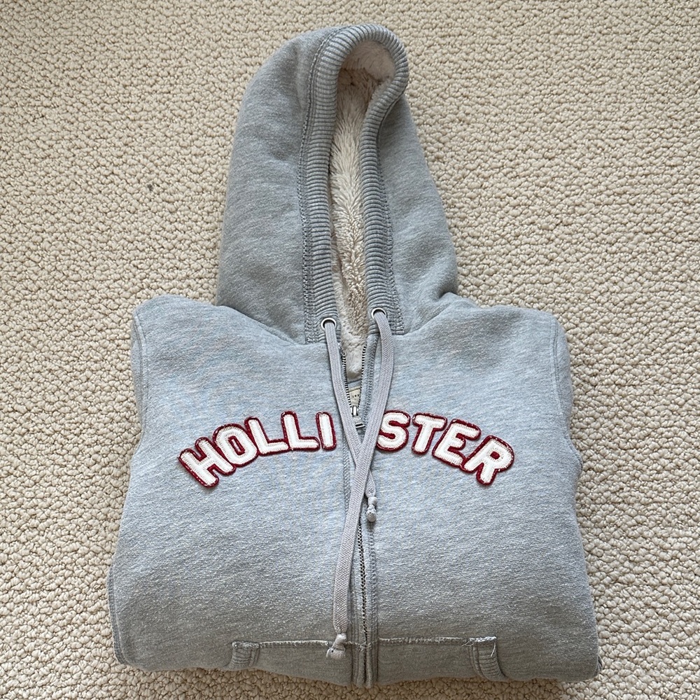 Hollister Sherpa-Lined Hoodie
